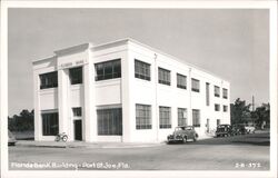 Florida Bank Building, Port St. Joe, Florida Port Saint Joe, FL Postcard Postcard Postcard