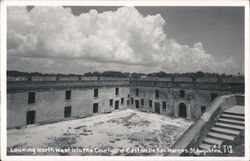 Castillo de San Marcos Courtyard, St. Augustine, Florida Postcard