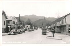 Main Street Gatlinburg TN Vintage Photo Postcard Postcard