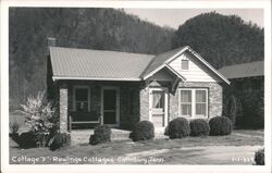 Cottage "F" Rawlings Cottages, Gatlinburg Postcard