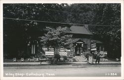 Wiley Shop - Linens and Souvenirs - Gatlinburg, TN Postcard