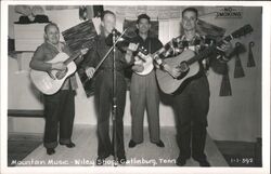 Mountain Music - Wiley Shop Band - Bluegrass Postcard