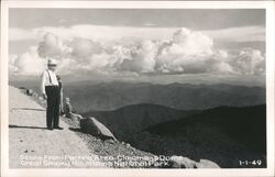 Great Smoky Mountains National Park, Clingmans Dome Parking Area View Postcard