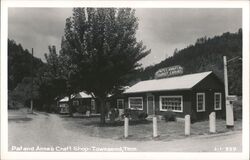 Pat and Anna's Craft Shop and Tourist Cabins Postcard