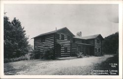 Greenbriar Lodge, Gatlinburg, TN Postcard