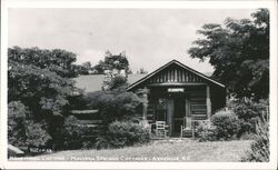 Honeymoon Cottage at Malvern Springs Cottages Postcard