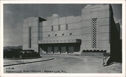 Asheville Auditorium - Asheville, NC Postcard