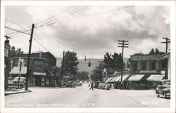 Black Mountain NC Downtown Street Scene US 70 Vintage Postcard View North Carolina Postcard Postcard