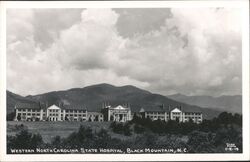 Western North Carolina State Hospital, Black Mountain Postcard Postcard Postcard