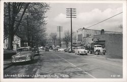 Street Scene, Jefferson City, Tennessee Postcard Postcard Postcard