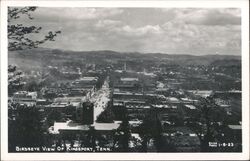 Birdseye View of Kingsport, Tennessee Postcard Postcard Postcard