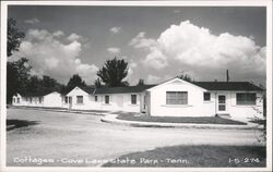 Cottages at Cove Lake State Park Caryville, TN Postcard Postcard Postcard