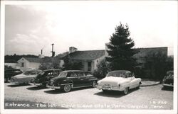 Entrance - The Inn - Cove Lake State Park Caryville, TN Postcard Postcard Postcard