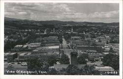 Kingsport, Tennessee - Aerial View Postcard Postcard Postcard