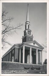 First Presbyterian Church, Kingsport, TN Tennessee Postcard Postcard Postcard