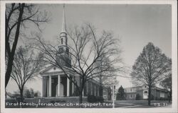 First Presbyterian Church, Kingsport, Tennessee Postcard