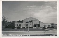 Kingsport Civic Auditorium, Kingsport, Tennessee Postcard