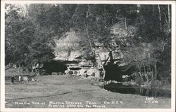 Martin Spring, Martin Springs, Tennessee - Flowing 6500 Gal. Per Minute Postcard Postcard Postcard