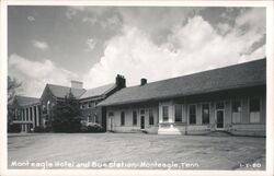 Monteagle Hotel and Bus Station Tennessee Postcard Postcard Postcard