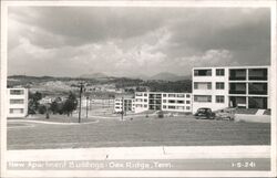 New Apartment Buildings - Oak Ridge, Tennessee Postcard