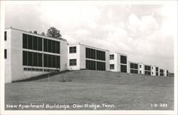 New Apartment Buildings - Oak Ridge, TN Tennessee Postcard Postcard Postcard