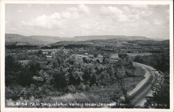 US 41-64-72 Sequatchie Valley Near Jasper Postcard