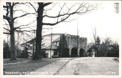 Assembly Hall, Monteagle, Tennessee Postcard