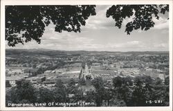 Kingsport, Tenn. Panoramic View Postcard