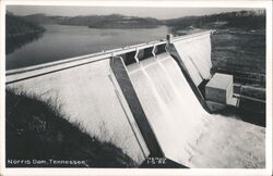 Norris Dam, Tennessee Postcard