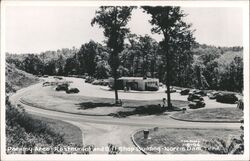 Norris Dam Restaurant & Gift Shop Parking Area Postcard