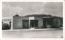 Norris Dam, TN Service Building Postcard