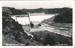 Norris Dam, TN Tennessee Postcard Postcard Postcard