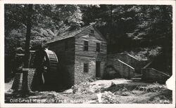 Old Grist Mill Built 1798, Norris Dam, Tenn. Tennessee Postcard Postcard Postcard