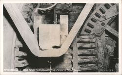 Wooden Gears - Old Grist Mill - Norris Dam, TN Tennessee Postcard Postcard Postcard