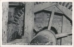 Old Grist Mill Wood Gears, Norris Dam, TN Tennessee Postcard Postcard Postcard