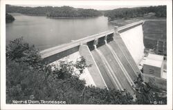 Norris Dam, Tennessee Postcard Postcard Postcard