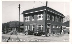 Oliver Springs, TN Post Office Postcard