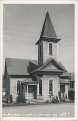 Methodist Church Oliver Springs, TN Tennessee Postcard Postcard Postcard