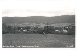 Birds Eye View of Jacksboro, Tennessee Postcard Postcard Postcard