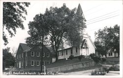 First Baptist Church, Lake City, Tennessee Postcard