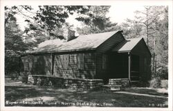 Superintendent's Home, Norris State Park Tennessee Postcard Postcard Postcard