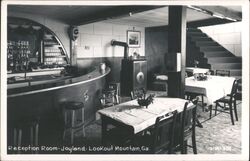 Joyland Reception Room, Lookout Mountain, GA Postcard