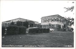 Elementary School, Jacksboro, TN Tennessee Postcard Postcard Postcard