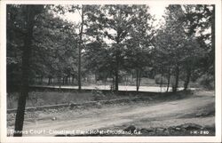 Cloudland Park Hotel Tennis Court, Cloudland GA Postcard