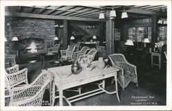 Fryemont Inn Lounge Interior, Bryson City, NC North Carolina Postcard Postcard Postcard