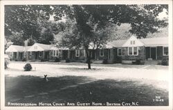 Rhododendron Motor Court and Guest Home Postcard