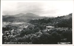 Fryemont Inn, Bryson City, NC - Vintage Postcard View Postcard