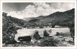 Cherokee Farm, Cherokee Indian Reservation Postcard