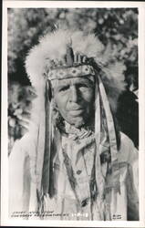 Chief Nollyton, Cherokee Reservation Postcard