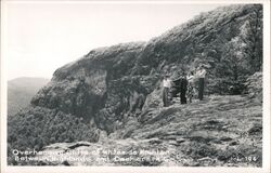 Overhanging Cliffs of Whiteside Mountain, NC Cashiers, NC Postcard Postcard Postcard